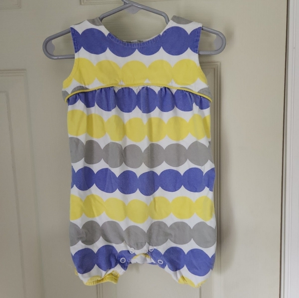 Baby Boden 12m short tank romper